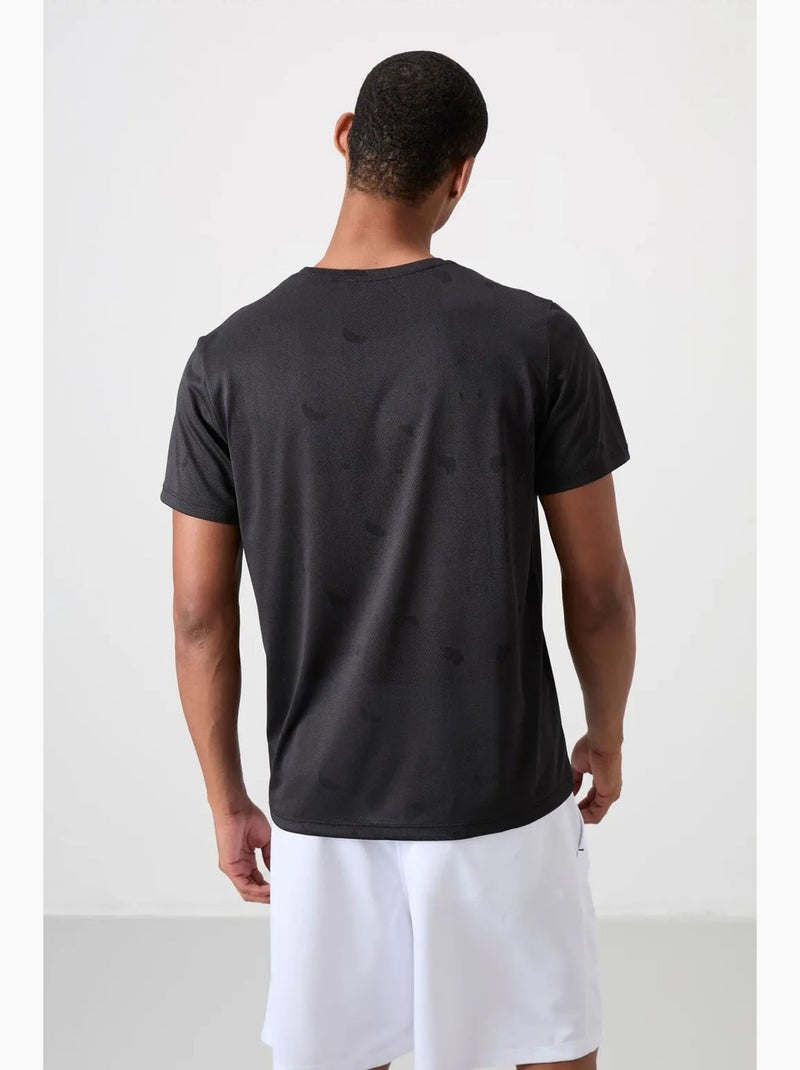 T-shirt homme color block à col rond tommy Noir Gris - Kiabi