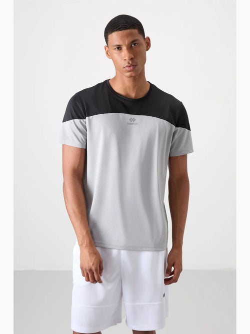 T-shirt homme color block à col rond tommy - Kiabi