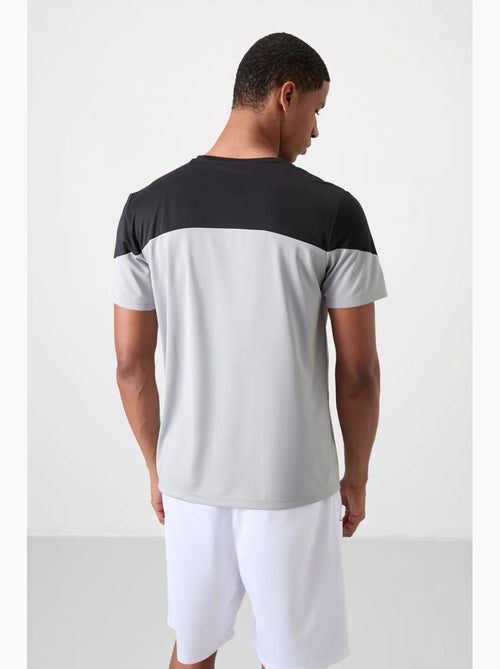 T-shirt homme color block à col rond tommy - Kiabi