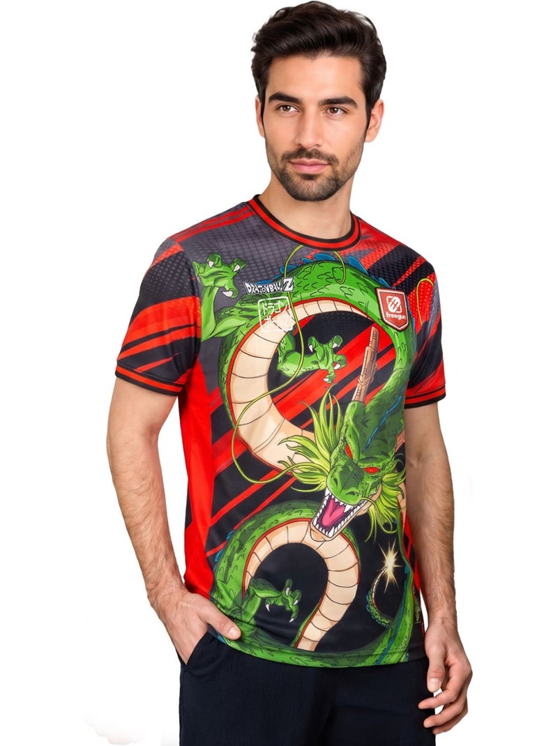 T-shirt homme dragon ball z shenron freegun Rouge - Kiabi