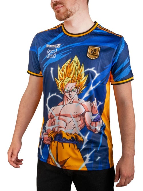T-shirt homme dragon ball z super sayian freegun - Kiabi