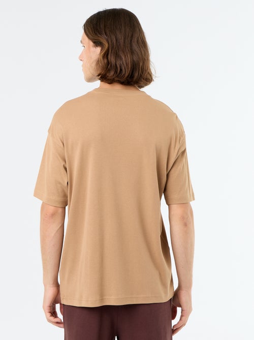 T-shirt Homme en coton à col rond - Kiabi