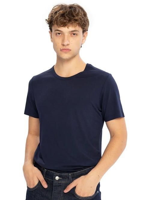 T-shirt homme en coton à col rond giesto - Kiabi