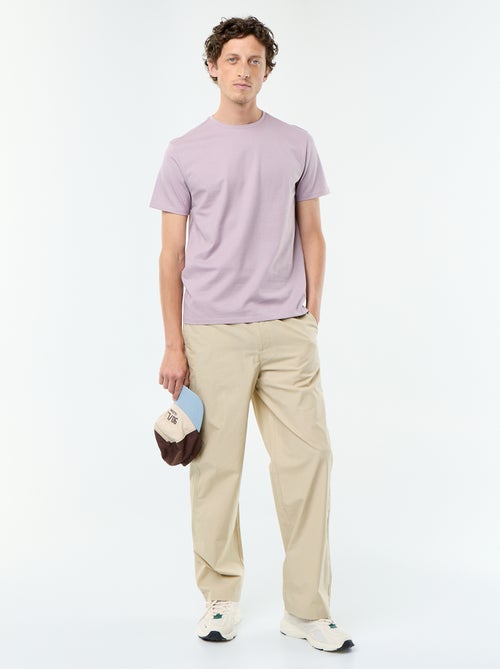 T-shirt homme en coton à col rond - Kiabi T-shirt homme en coton à col rond - Kiabi