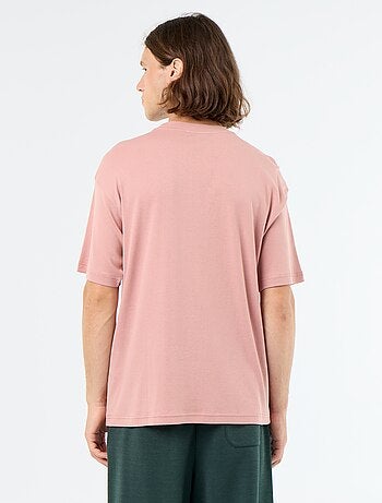 T-shirt homme en coton à col rond