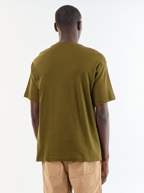 T-shirt homme en coton à col rond - Kiabi