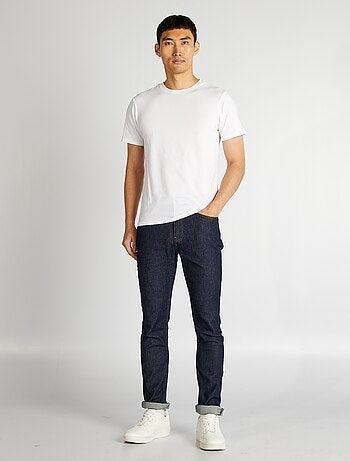 T-shirt homme en coton biologique slim fit ? col rond