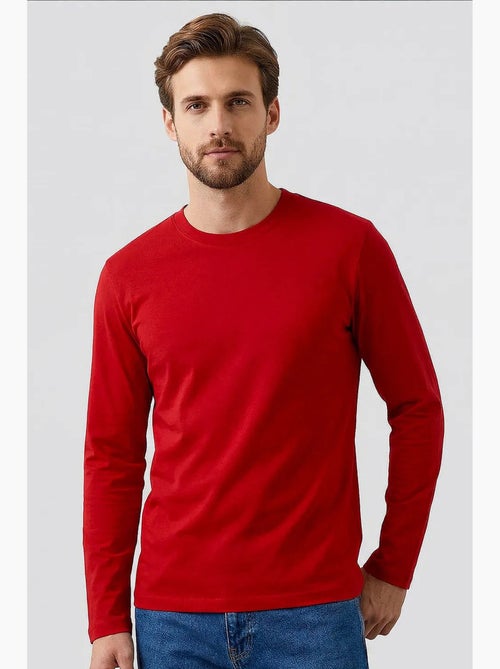 T-shirt homme en coton et élasthanne tommy - Kiabi T-shirt homme en coton et élasthanne tommy - Kiabi
