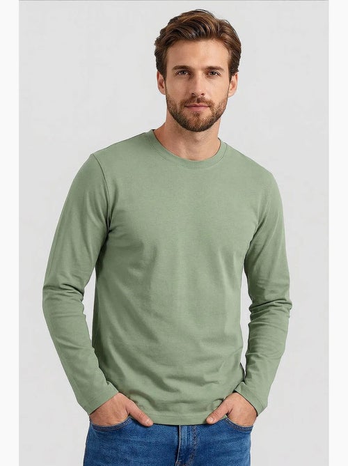 T-shirt homme en coton et élasthanne tommy - Kiabi