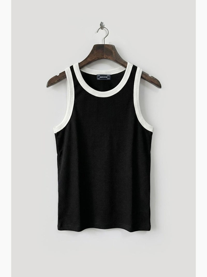 T-shirt homme en coton giesto Noir - Kiabi