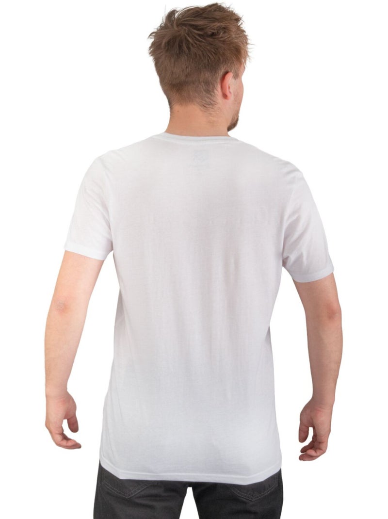T-shirt homme en jersey 140gsm imprimé devant van freegun Blanc - Kiabi