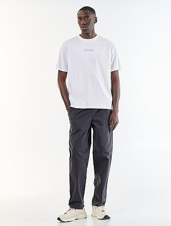 T-shirt homme en jersey à col rond
