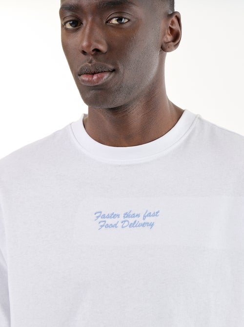 T-shirt homme en jersey à col rond - Kiabi T-shirt homme en jersey à col rond - Kiabi