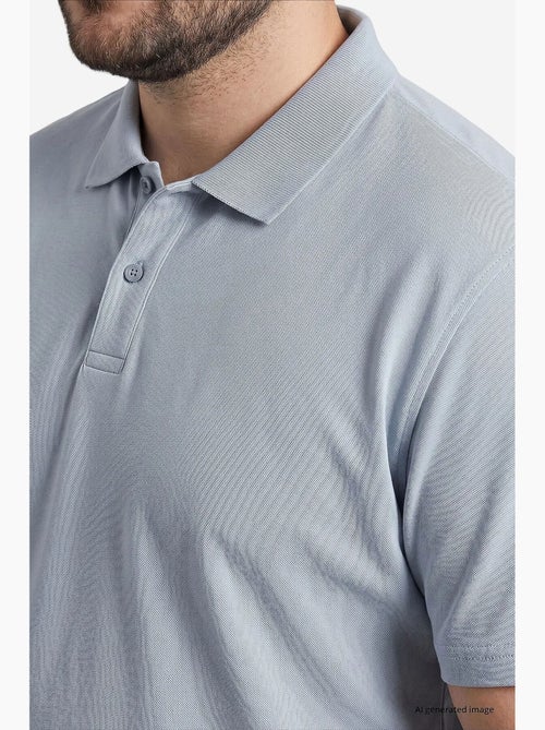 T-shirt homme en mélange de coton tommy - Kiabi