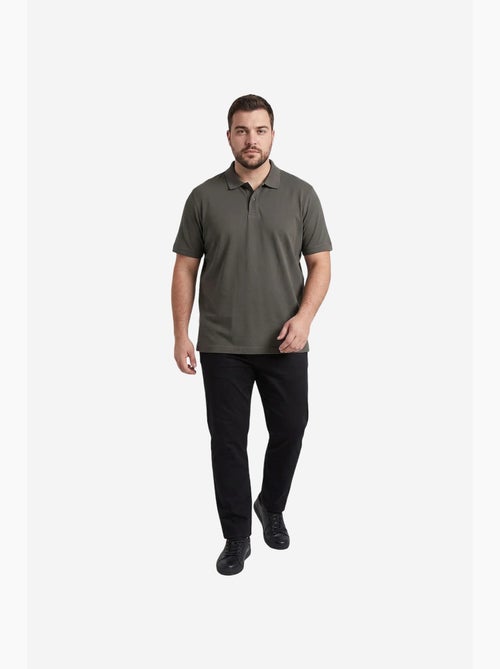 T-shirt homme en mélange de coton tommy - Kiabi