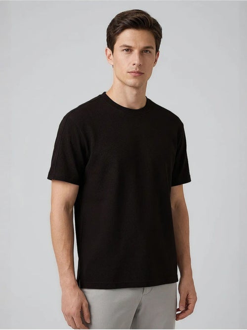 T-shirt homme en mélange de viscose tommy - Kiabi T-shirt homme en mélange de viscose tommy - Kiabi