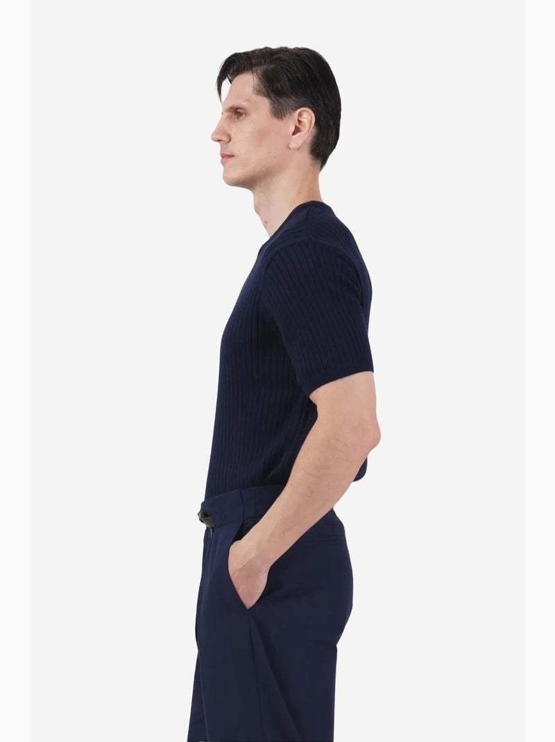 T-shirt homme en viscose giesto Bleu marine - Kiabi