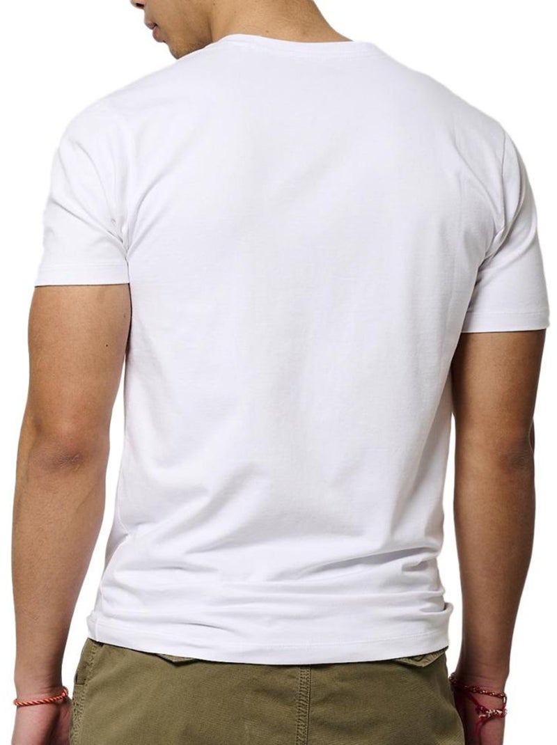 T-shirt Homme Kaporal Blanc - Kiabi