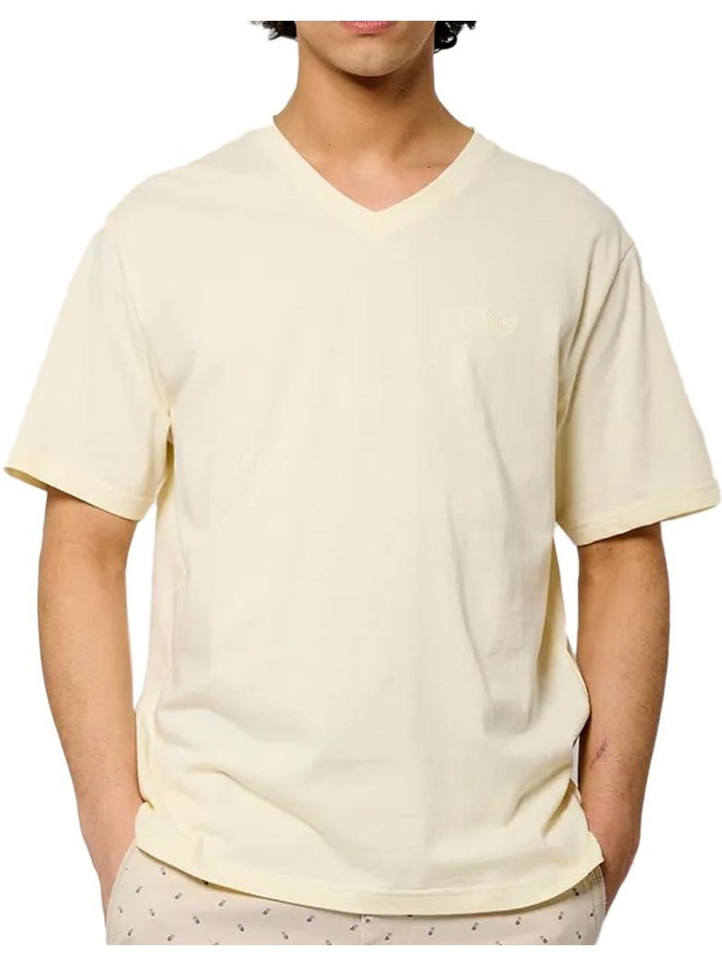 T-Shirt Homme Kaporal Jaune - Kiabi