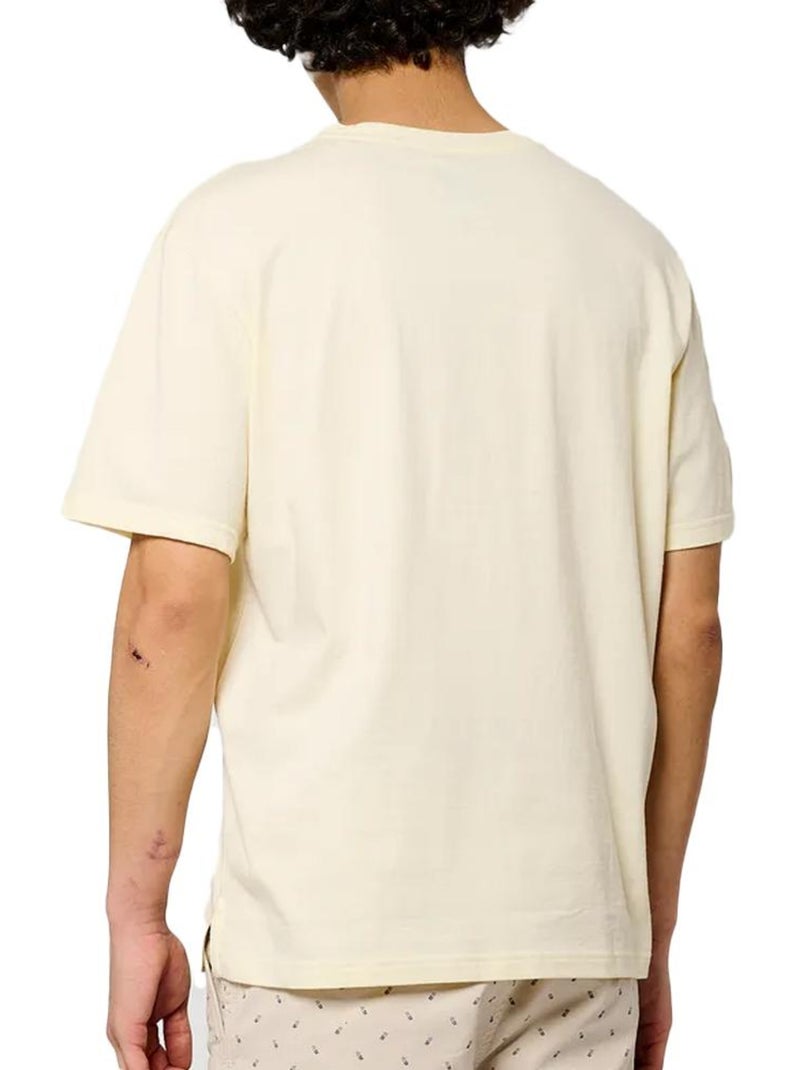 T-Shirt Homme Kaporal Jaune - Kiabi