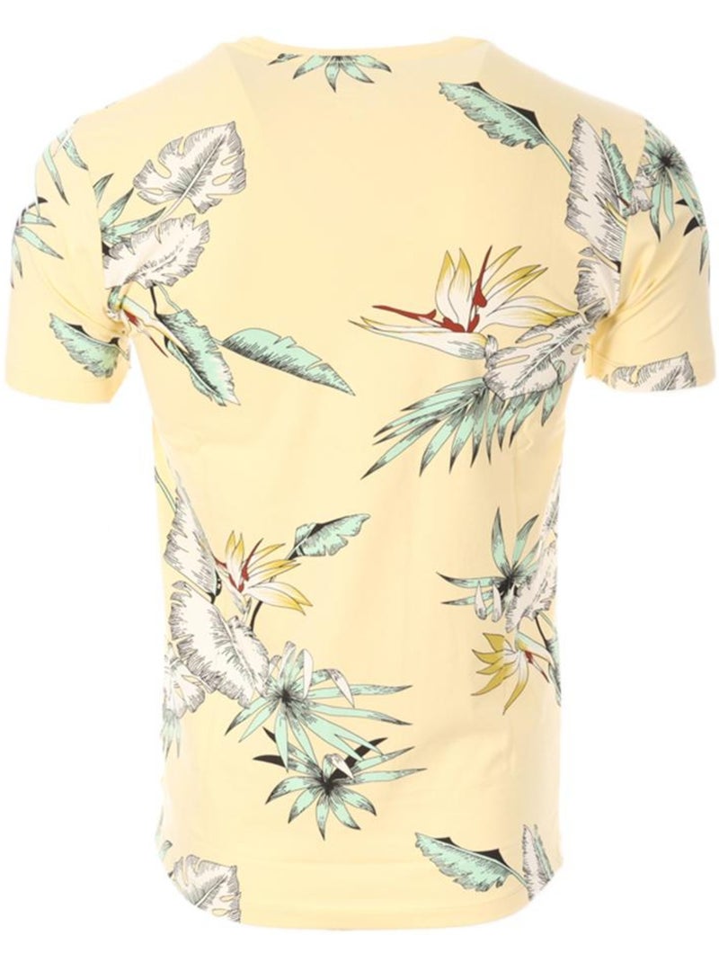 T-Shirt Homme Kaporal Jaune - Kiabi
