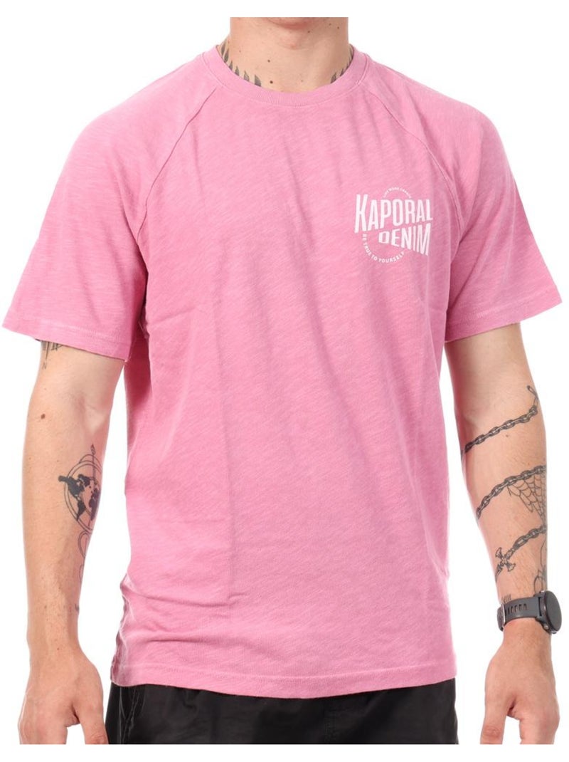 T-Shirt Homme Kaporal Rose - Kiabi