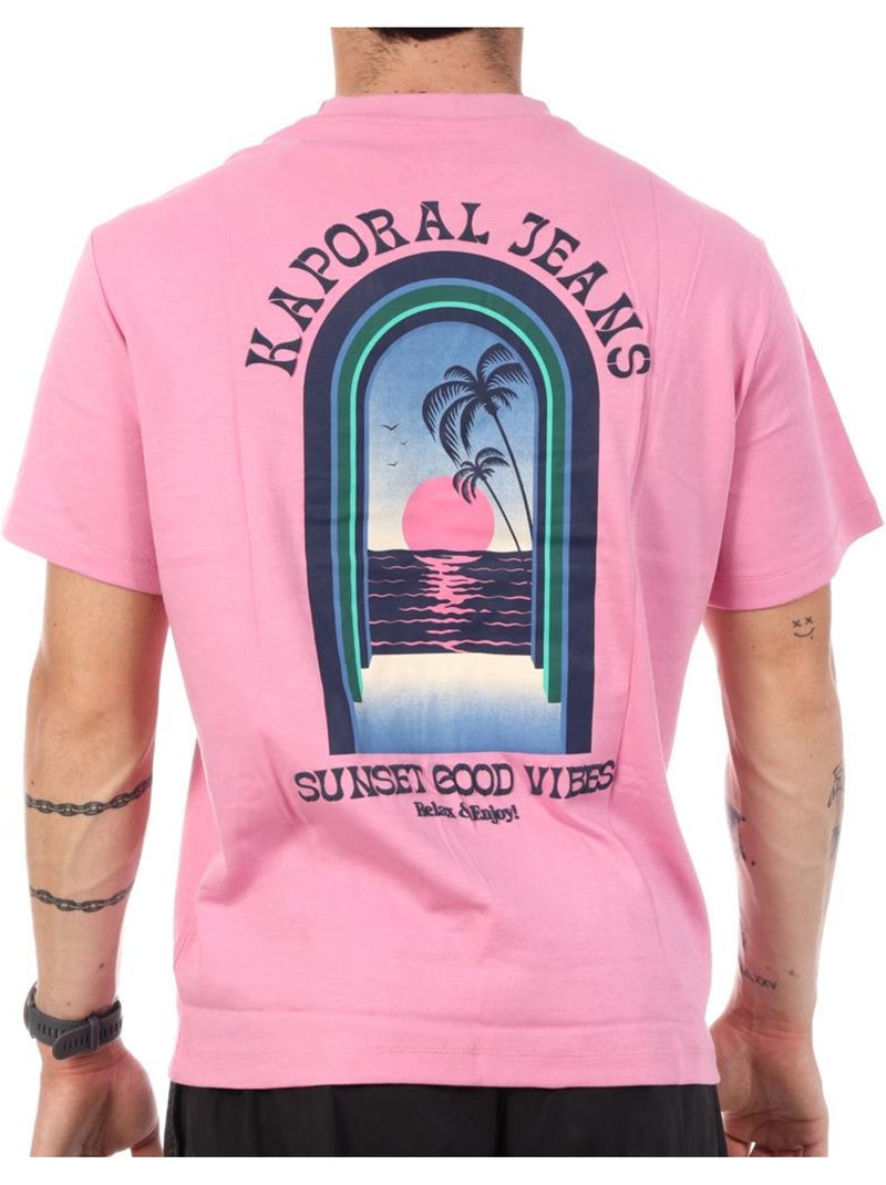 T-Shirt Homme Kaporal Rose - Kiabi