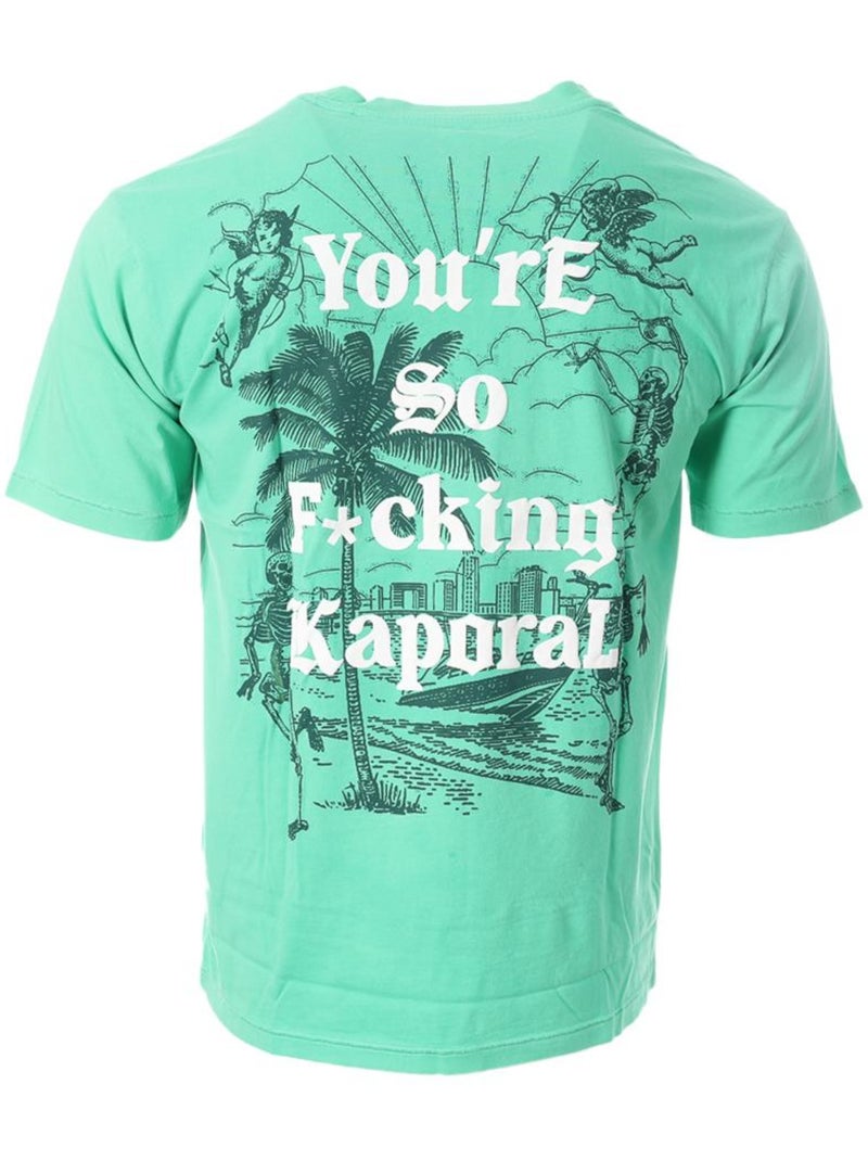 T-Shirt Homme Kaporal Vert - Kiabi