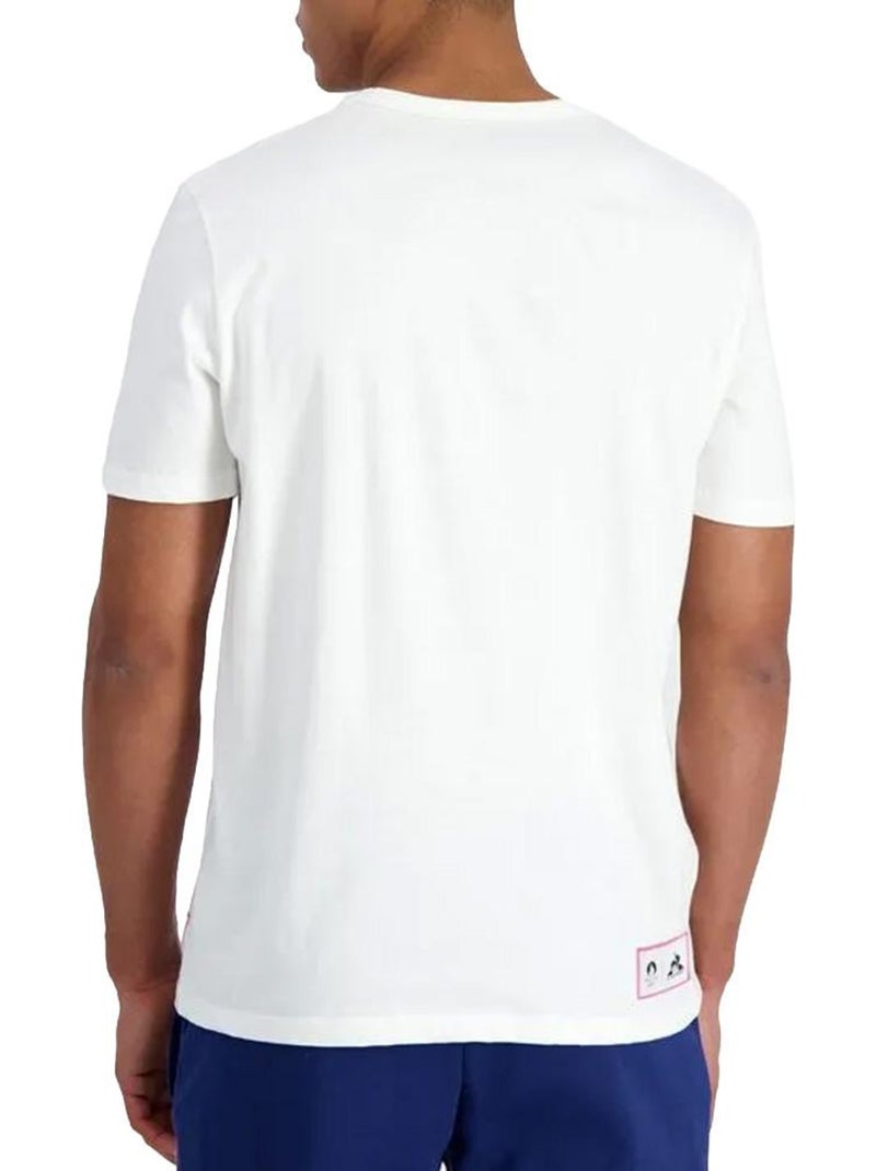 T-shirt Homme Le Coq Sportif Blanc - Kiabi