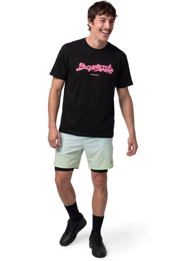 T-shirt homme manches courtes boombastic homme bbc memories Noir - Kiabi