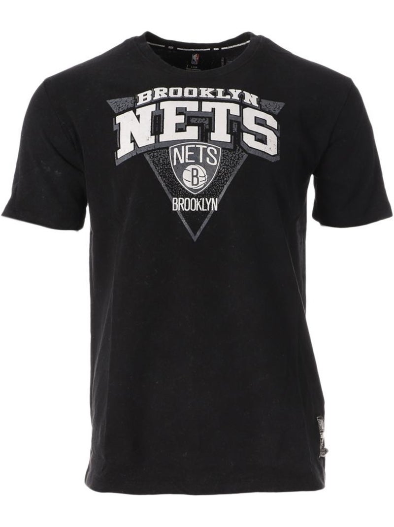 T-shirt homme nba brooklyn nets Noir Blanc - Kiabi