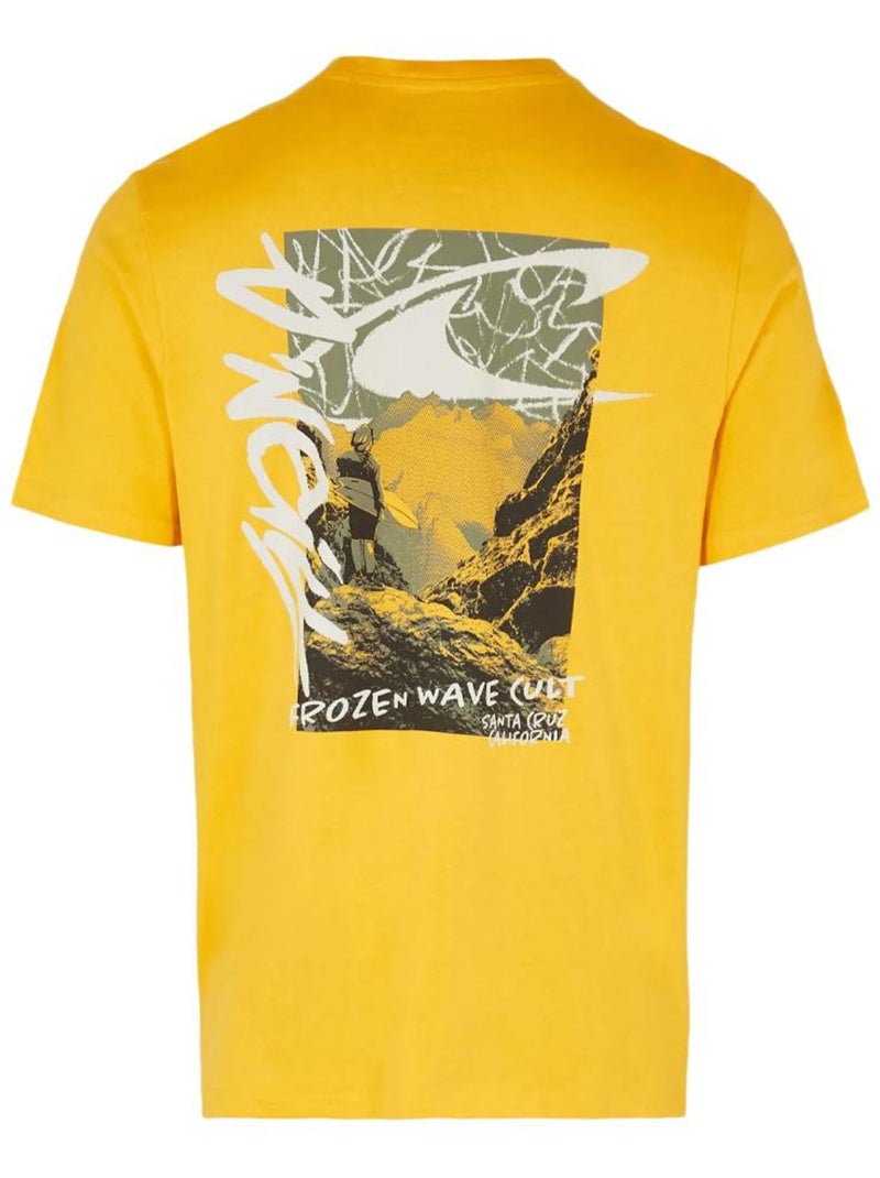 T-Shirt Homme O'Neill Jaune - Kiabi