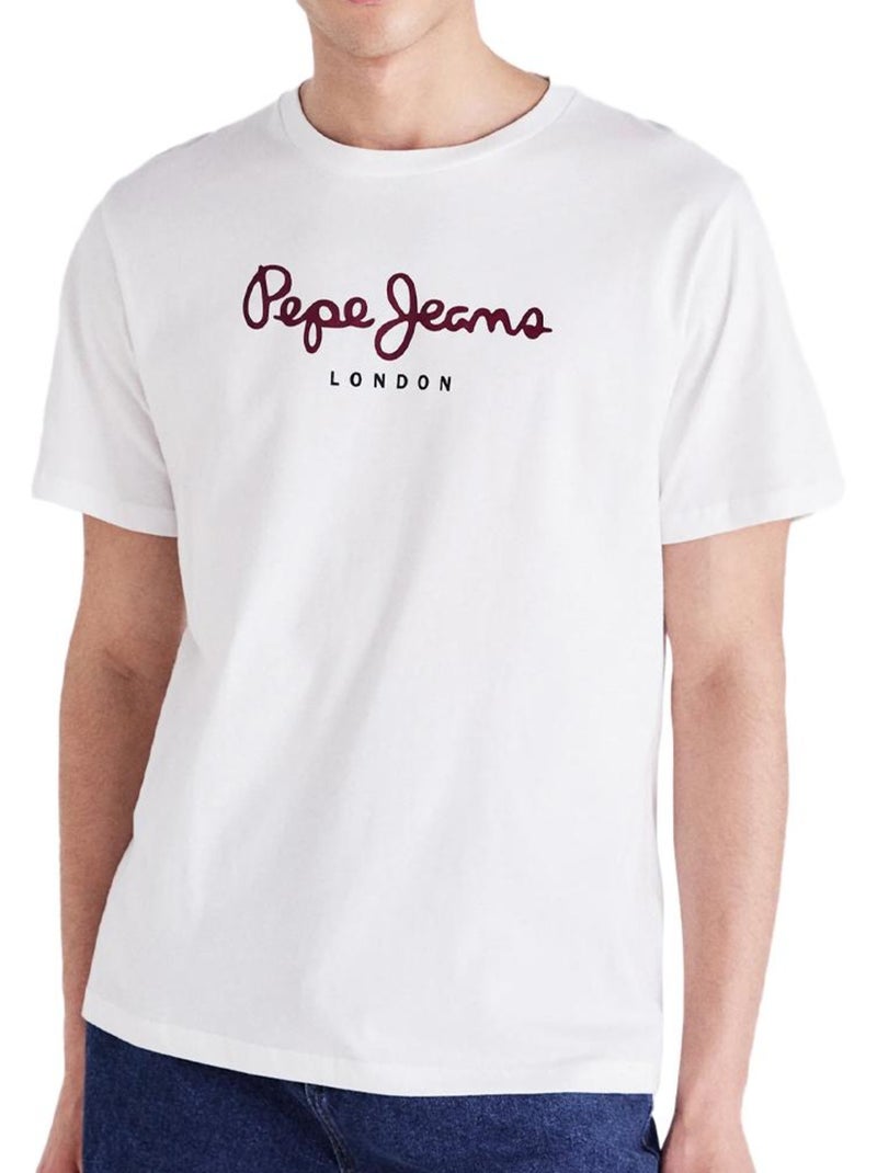 T-shirt Homme Pepe jeans Blanc - Kiabi
