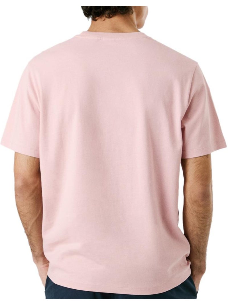 T-shirt Homme Pepe Jeans Rose - Kiabi
