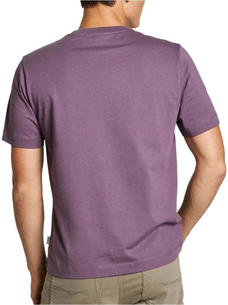 T-shirt Homme Pepe jeans Violet - Kiabi