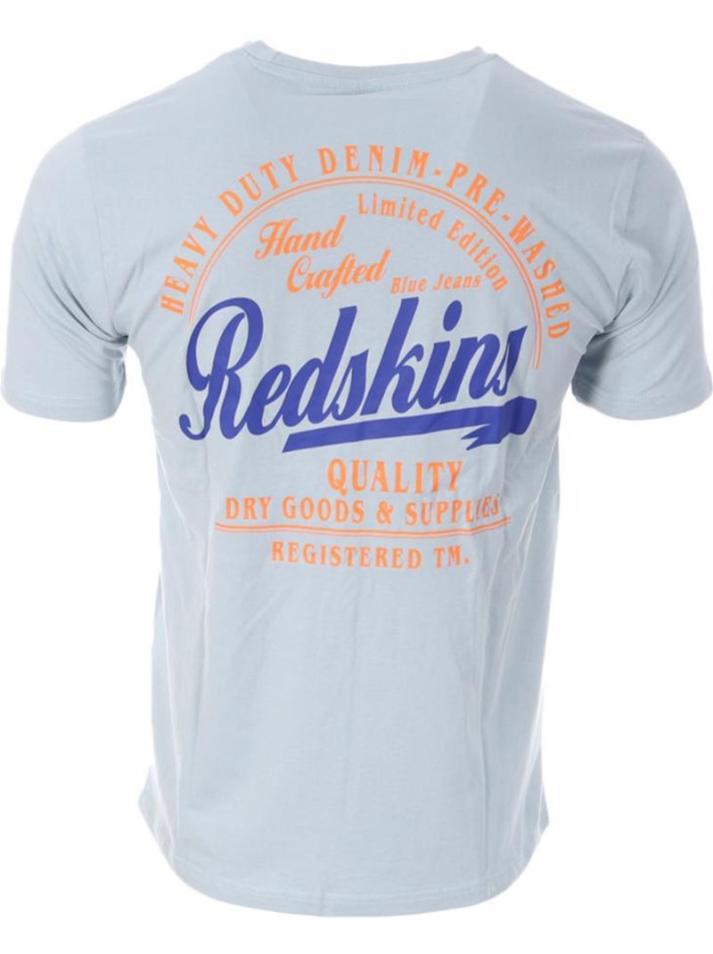 T-Shirt Homme Redskins Bleu - Kiabi