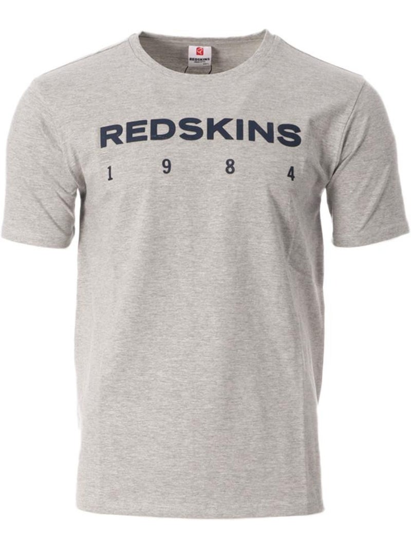 T-shirt Homme Redskins Gris Argenté - Kiabi