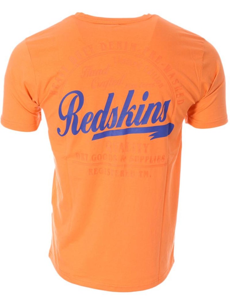 T-Shirt Homme Redskins Orange - Kiabi