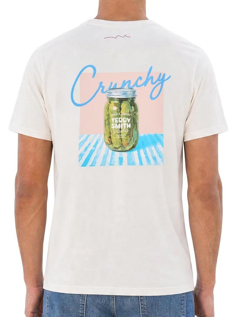 T-shirt homme teddy smith Blanc - Kiabi