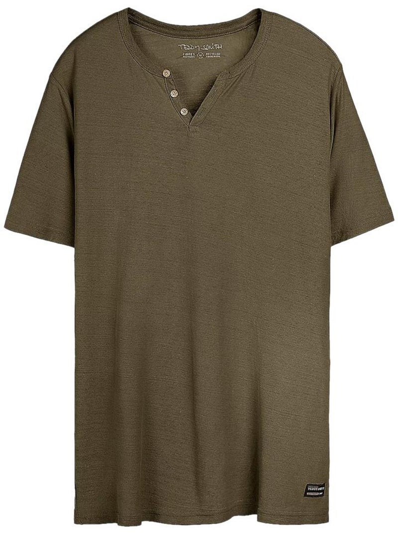 T-Shirt Homme Teddy Smith Vert kaki clair - Kiabi