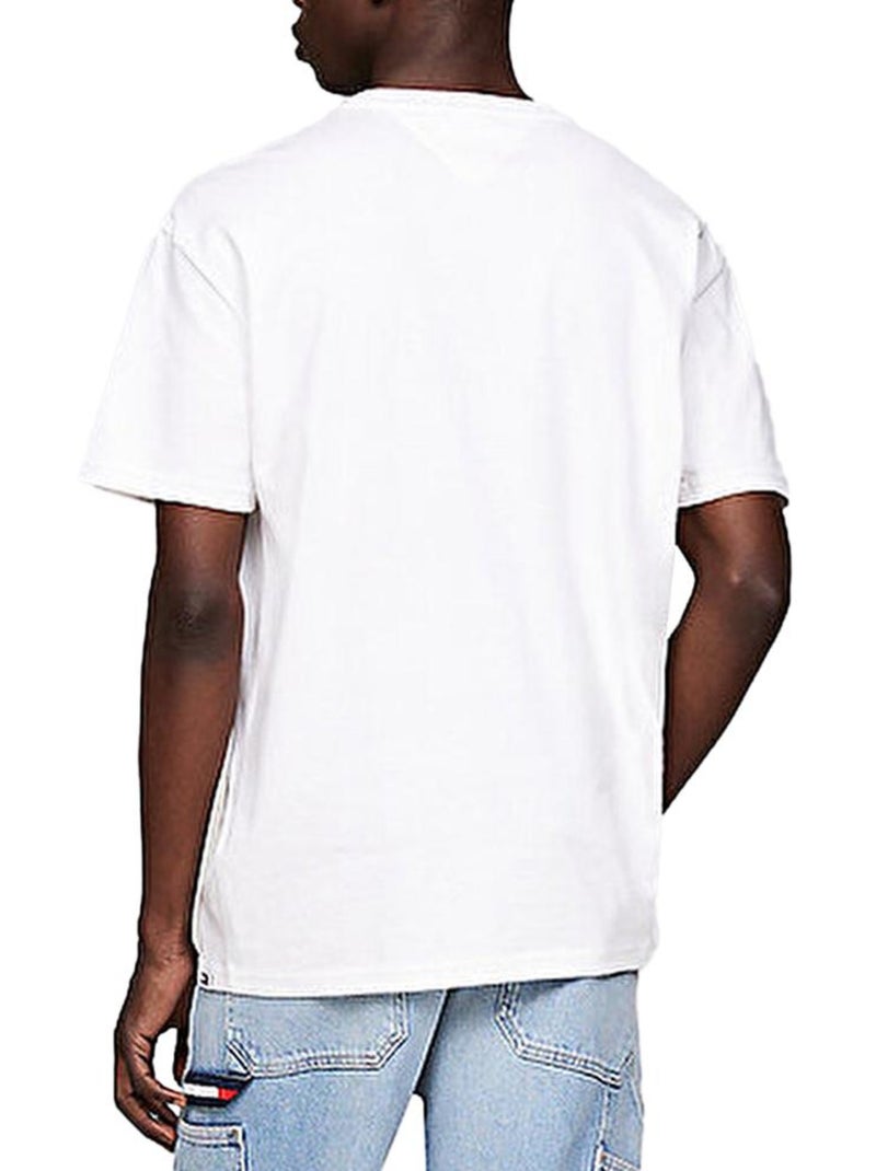 T-shirt Homme Tommy Hilfiger - XL Blanc - Kiabi