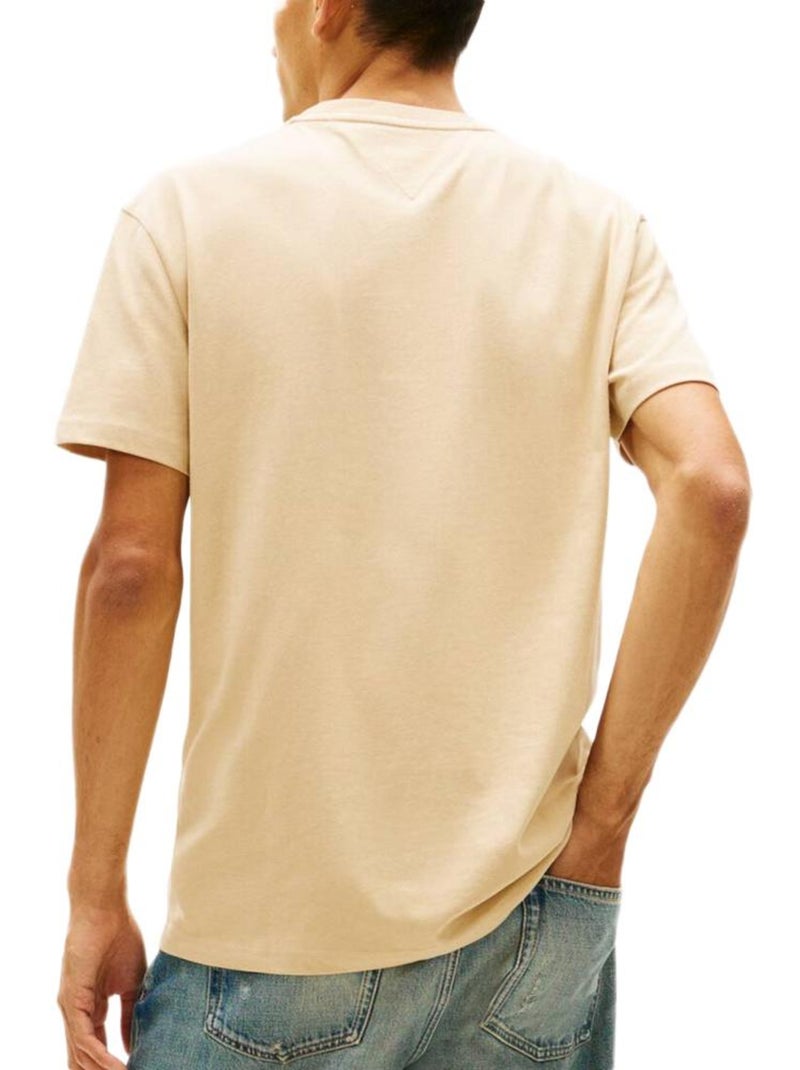 T-shirt homme tommy hilfiger Beige - Kiabi