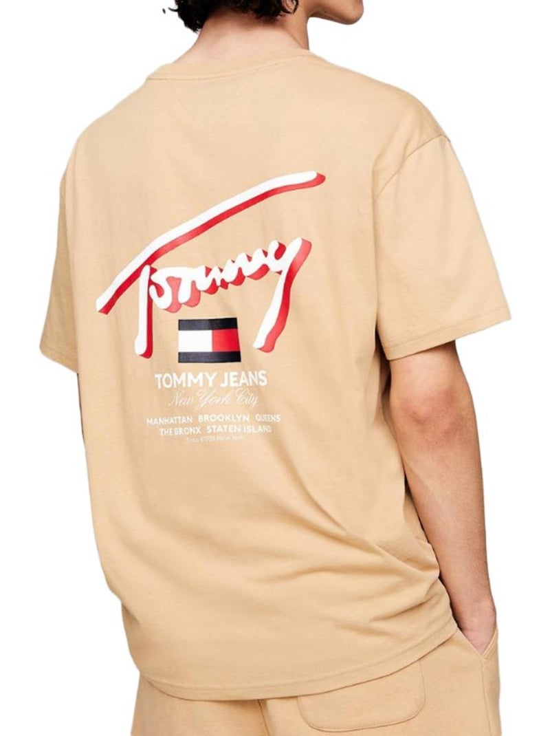 T-shirt Homme Tommy Hilfiger Beige - Kiabi