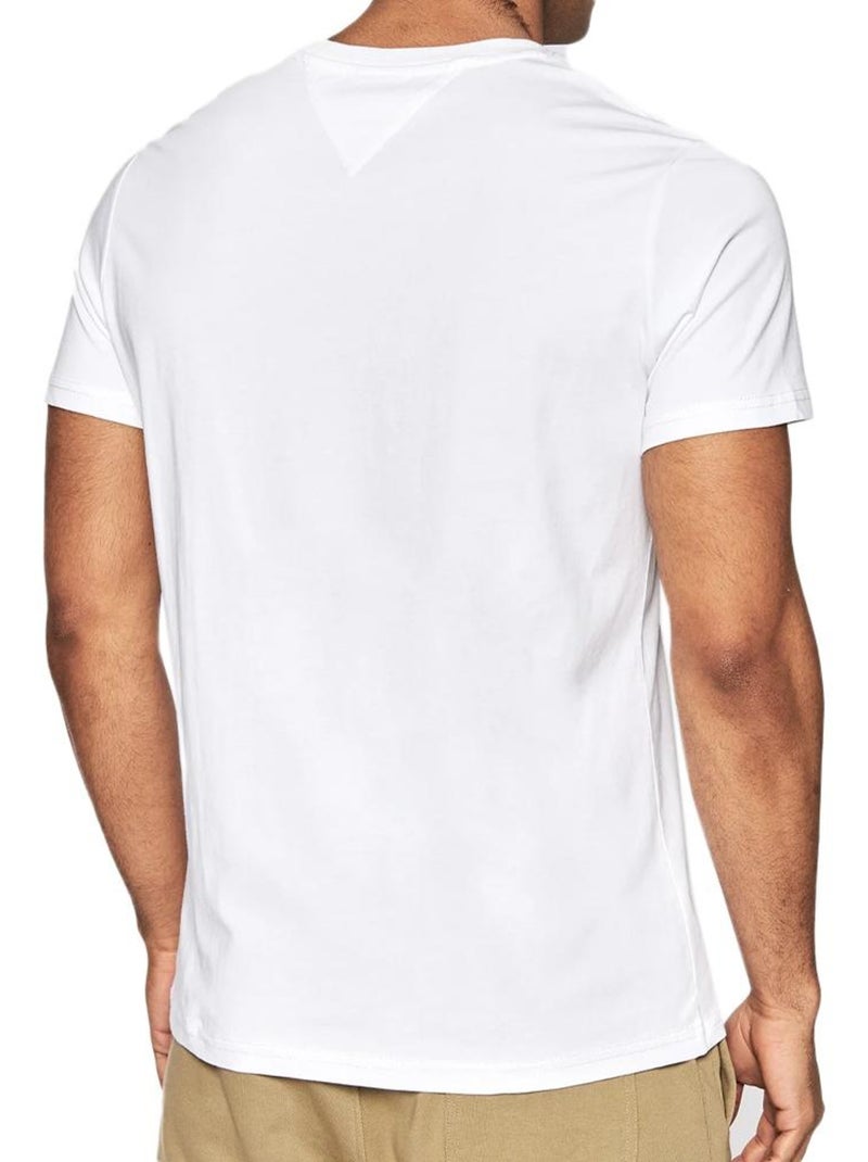 T-shirt Homme Tommy Hilfiger Blanc - Kiabi