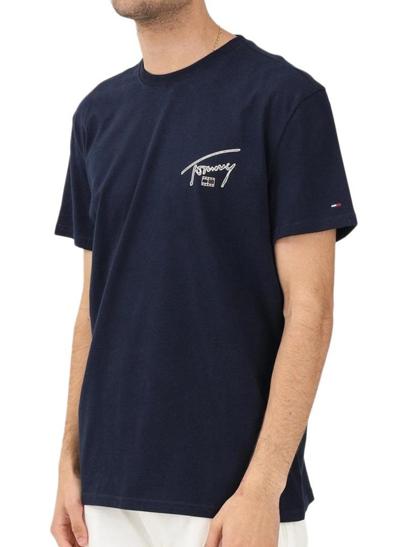 T-Shirt Homme Tommy Hilfiger Bleu marine - Kiabi