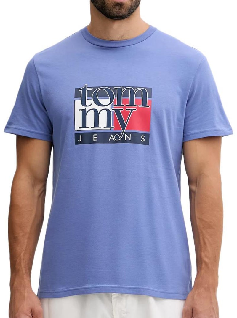 T-shirt Homme Tommy Hilfiger Bleu - Kiabi
