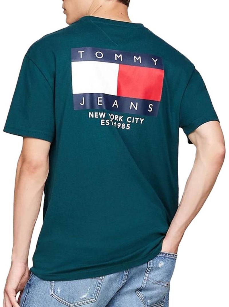 T-shirt Homme Tommy Hilfiger Bleu - Kiabi