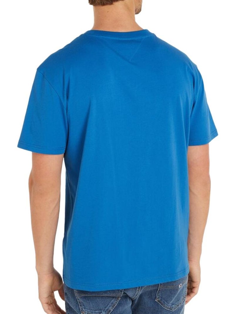 T-shirt Homme Tommy Hilfiger Bleu - Kiabi