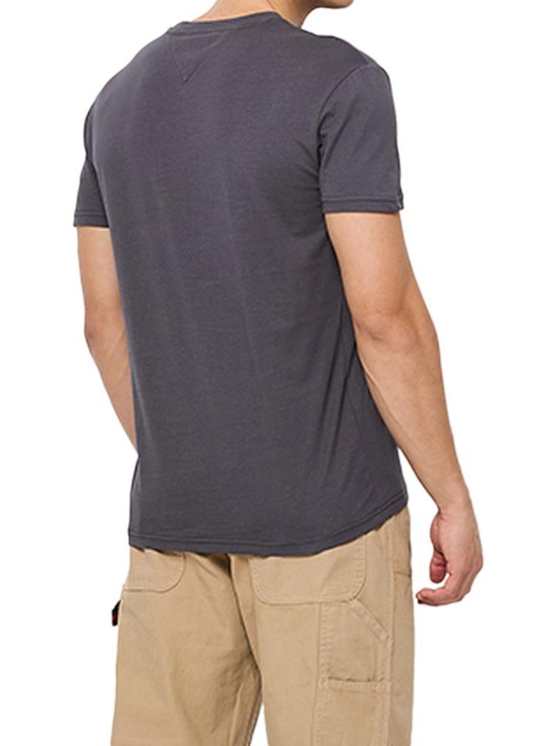 T-Shirt Homme Tommy Hilfiger Gris Argenté - Kiabi