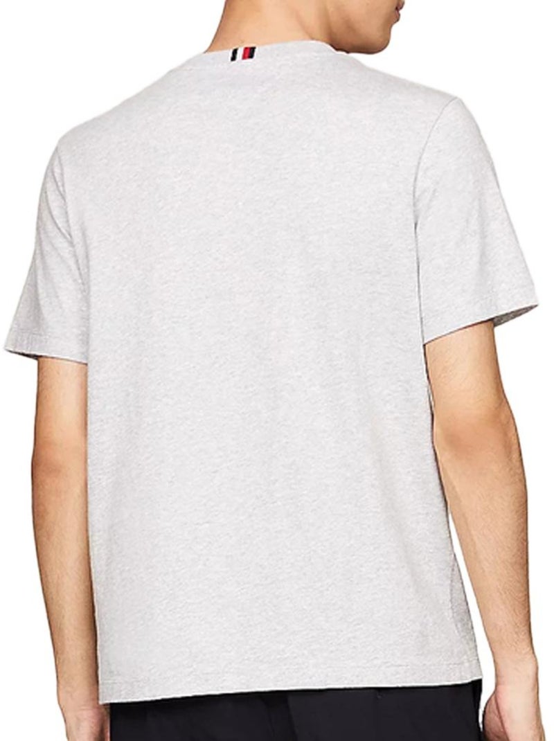 T-shirt Homme Tommy Hilfiger Gris Argenté - Kiabi